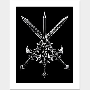 Crossed Swords Posters and Art